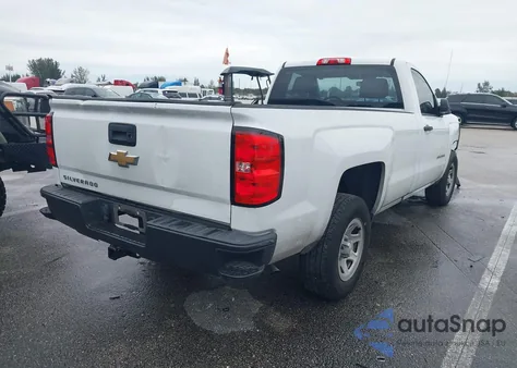 2018 Chevrolet Silverado 1500 Wt z USA, uszkodzony, nr VIN 1GCNCNEC5JZ290908